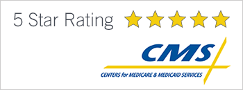 5-star CMS medicare and medicare rating button