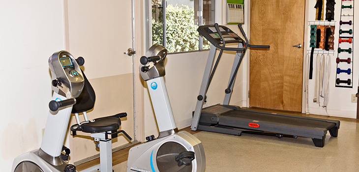 Organized rehabilitation room